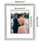 Americanflat 16x20 Picture Frame with Decorative Inner Mat Accent - Use as 11x14 photo frame with the Mat or as 16x20 frame without the Mat - Statement Frame with Polished Plexiglass